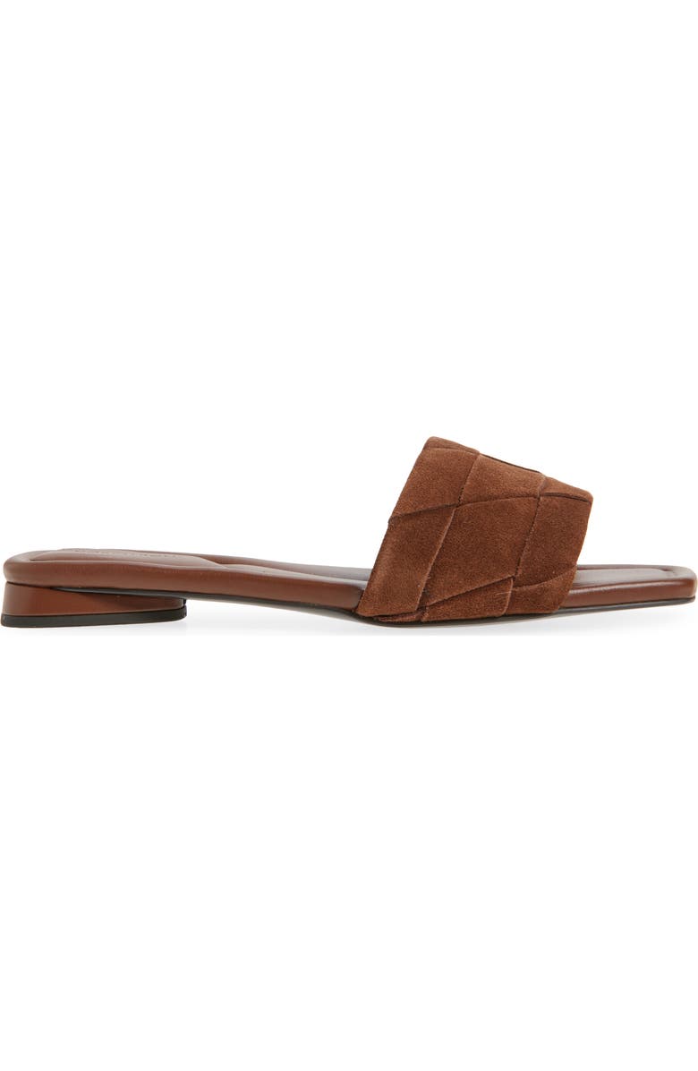 Nordstrom Brynn Slide Sandal, Alternate, color, Brown Brick