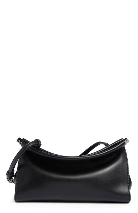 Faux Leather Shoulder Bag