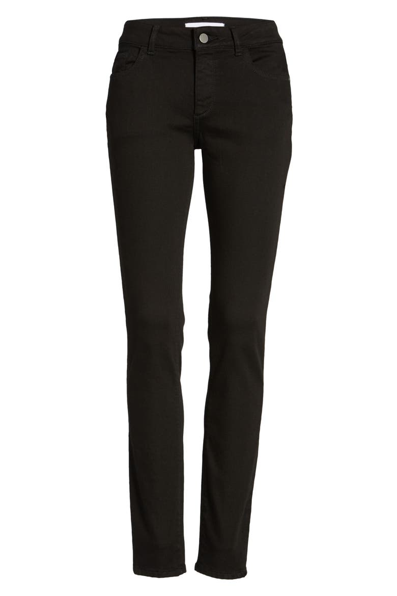 Florence Instasculpt Skinny Jeans, Alternate, color, HAIL