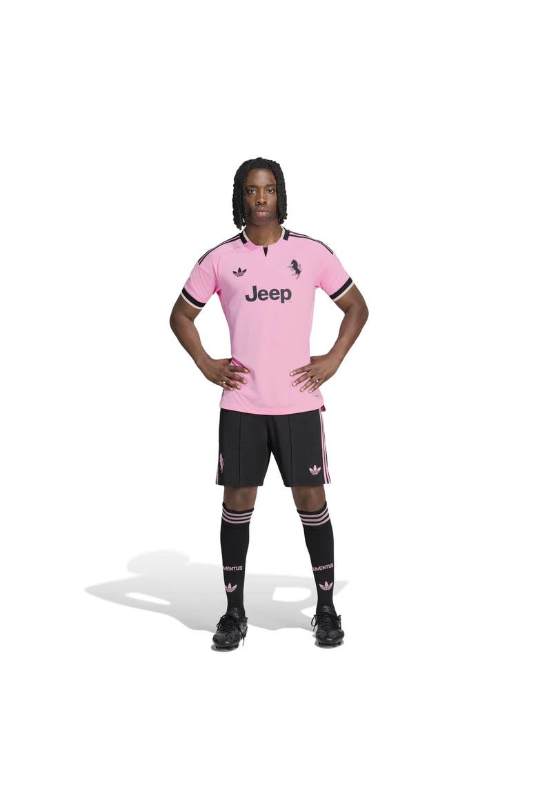 Men's adidas  Pink Juventus 2026/27 Away On-Field Authentic Jersey, Alternate, color, Pink