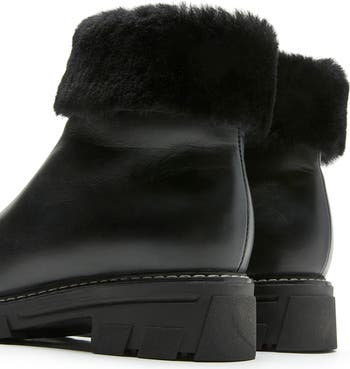 Abba Genuine Shearling Lined Waterproof Bootie