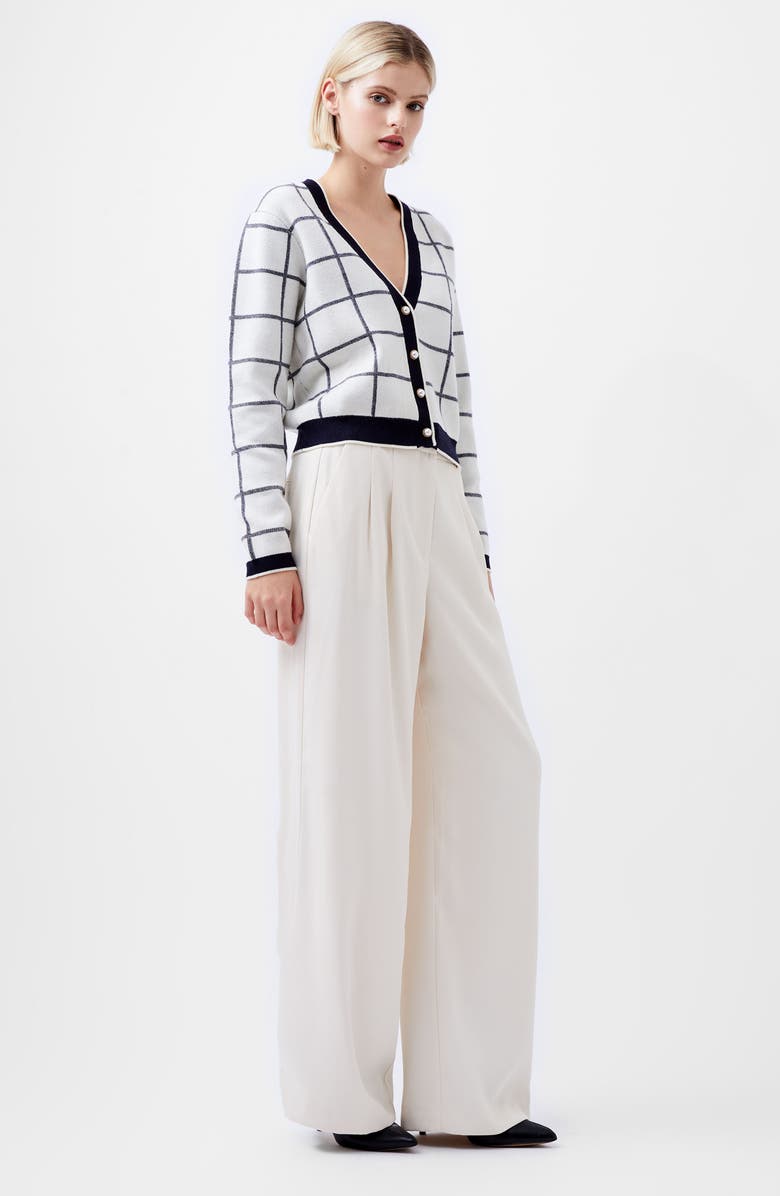 French Connection Check Cardigan, Alternate, color,