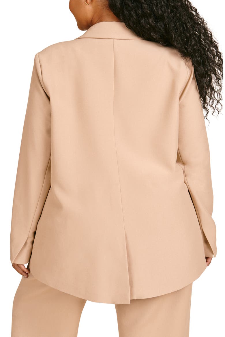 Olivia Boyfriend Blazer, Alternate, color, SAFARI