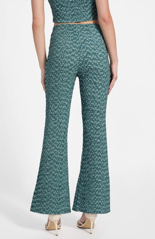 Guess Naleny Seamed Open Stitch Pants In Green