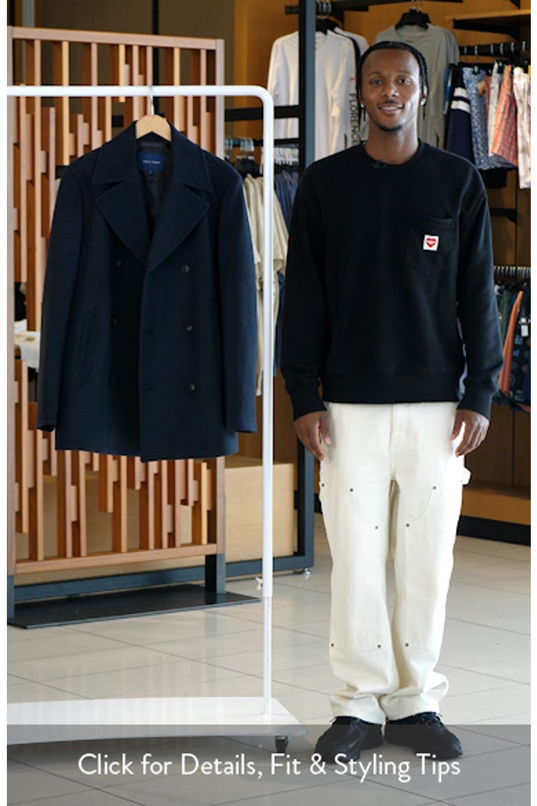 Double Breasted Peacoat video