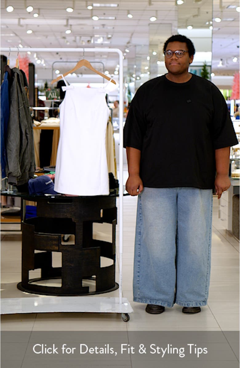 Bow Accent Sheath Minidress, sales video thumbnail