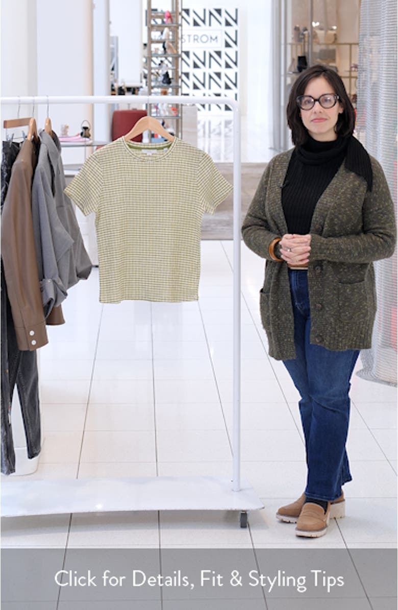 Smocked Gingham T-Shirt, sales video thumbnail