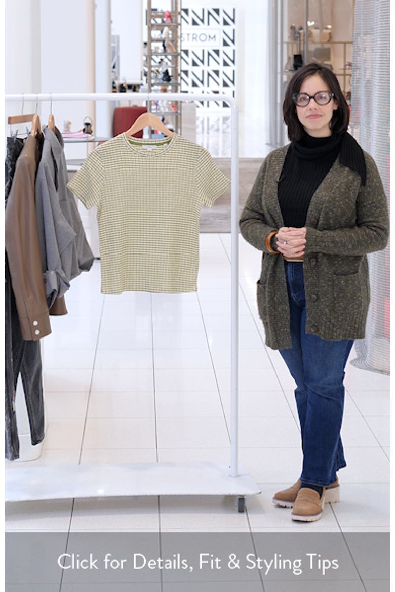 Smocked Gingham T-Shirt video