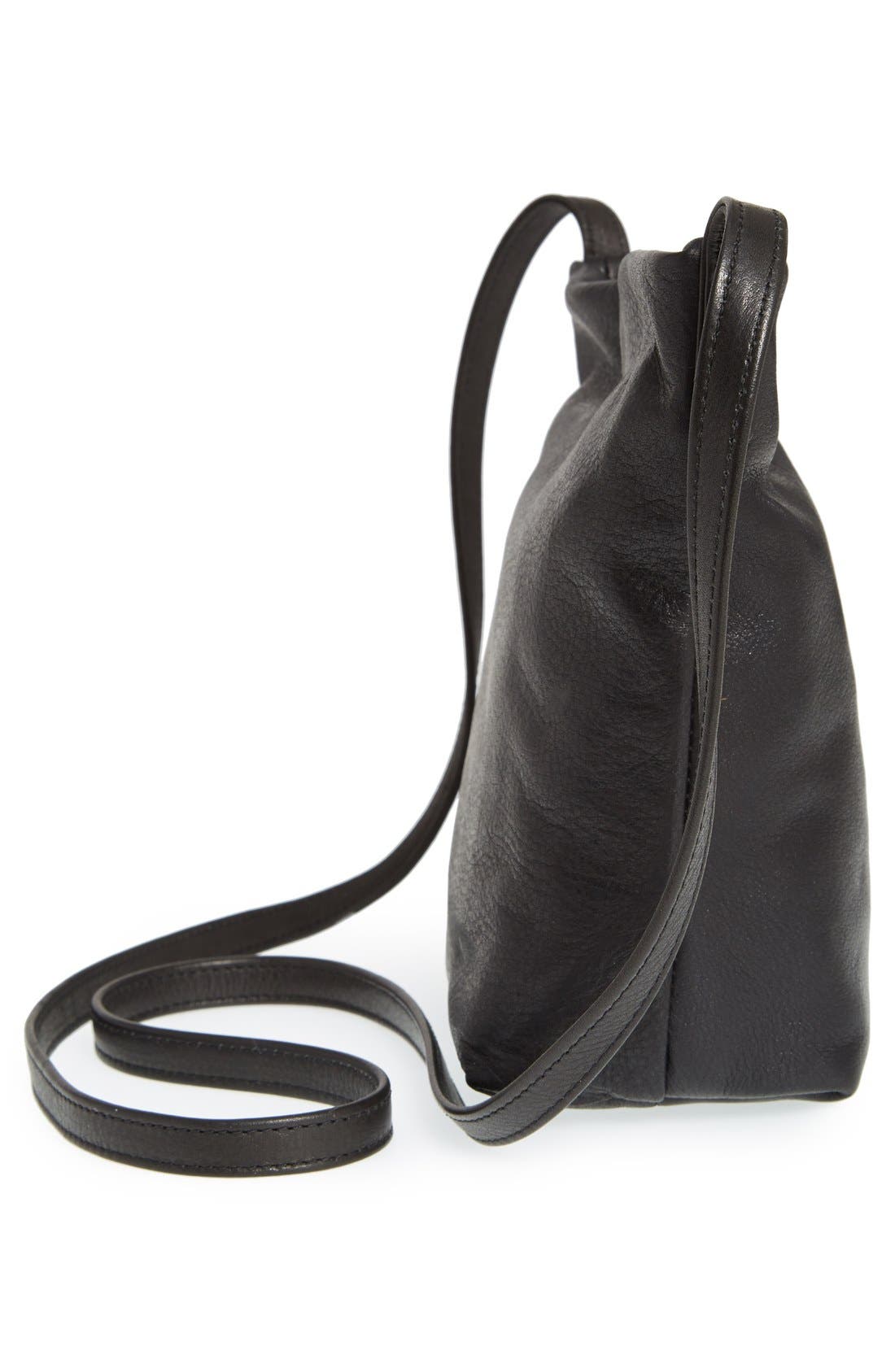 Baggu <sup>®</sup> Leather Crossbody Bag, Alternate, color, 