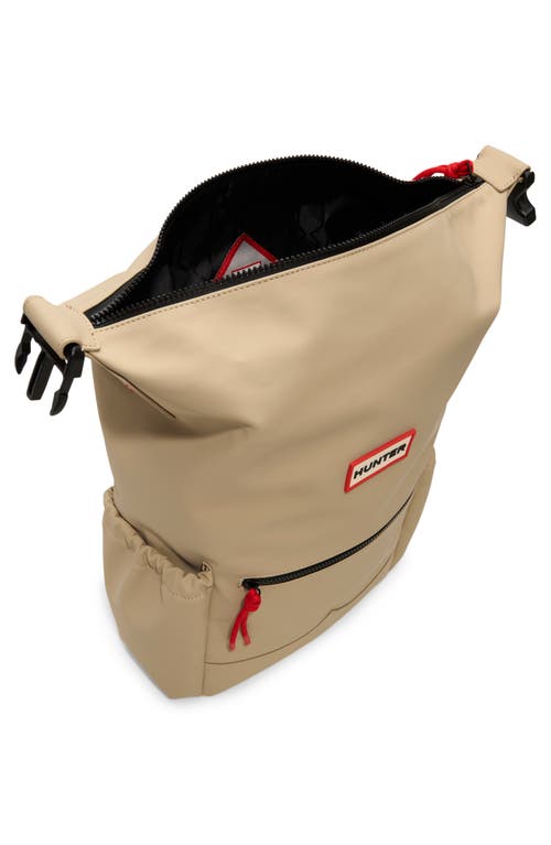Hunter Top Clip Backpack In Sand