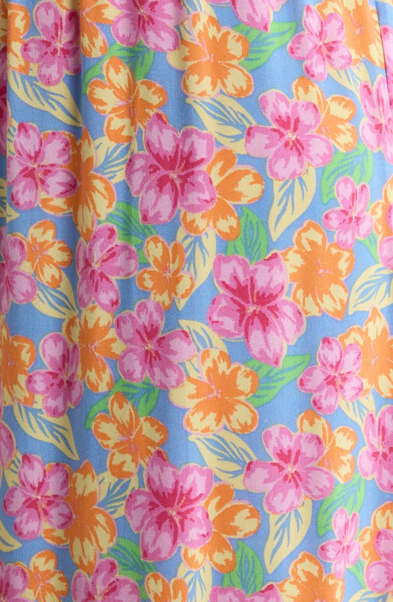 Rip Curl Malibu Cove Print Pants, Alternate, color, Blue