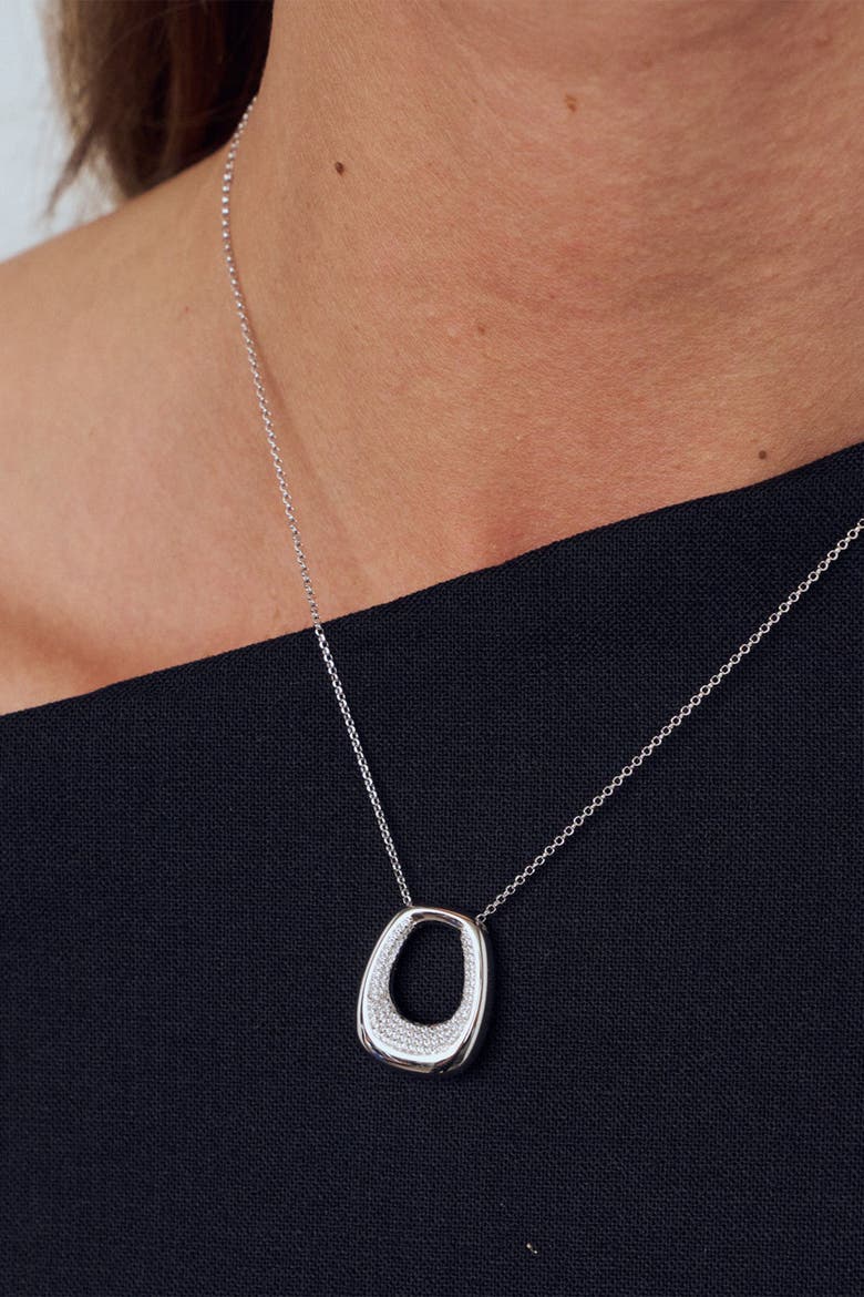 Necklace Borsa, Alternate, color, 925 Sterling Silver
