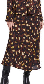 ottod'Ame Fluid Viscose Long Skirt