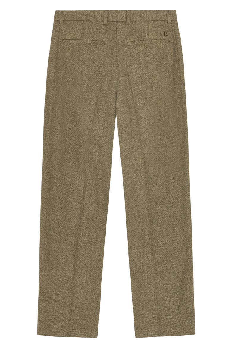 Randall Mélange Suit Pants, Alternate, color, TEAK BROWN