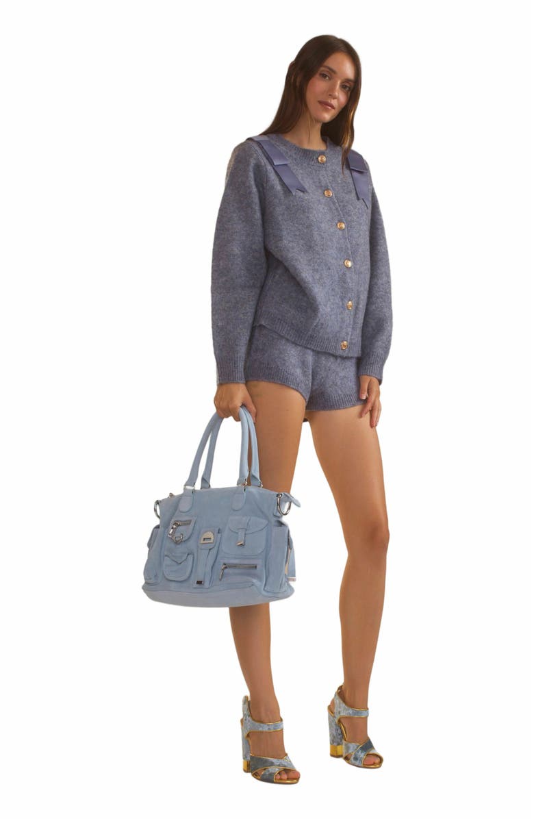 Cynthia Rowley Ivy Wool Cardigan, Main, color, 