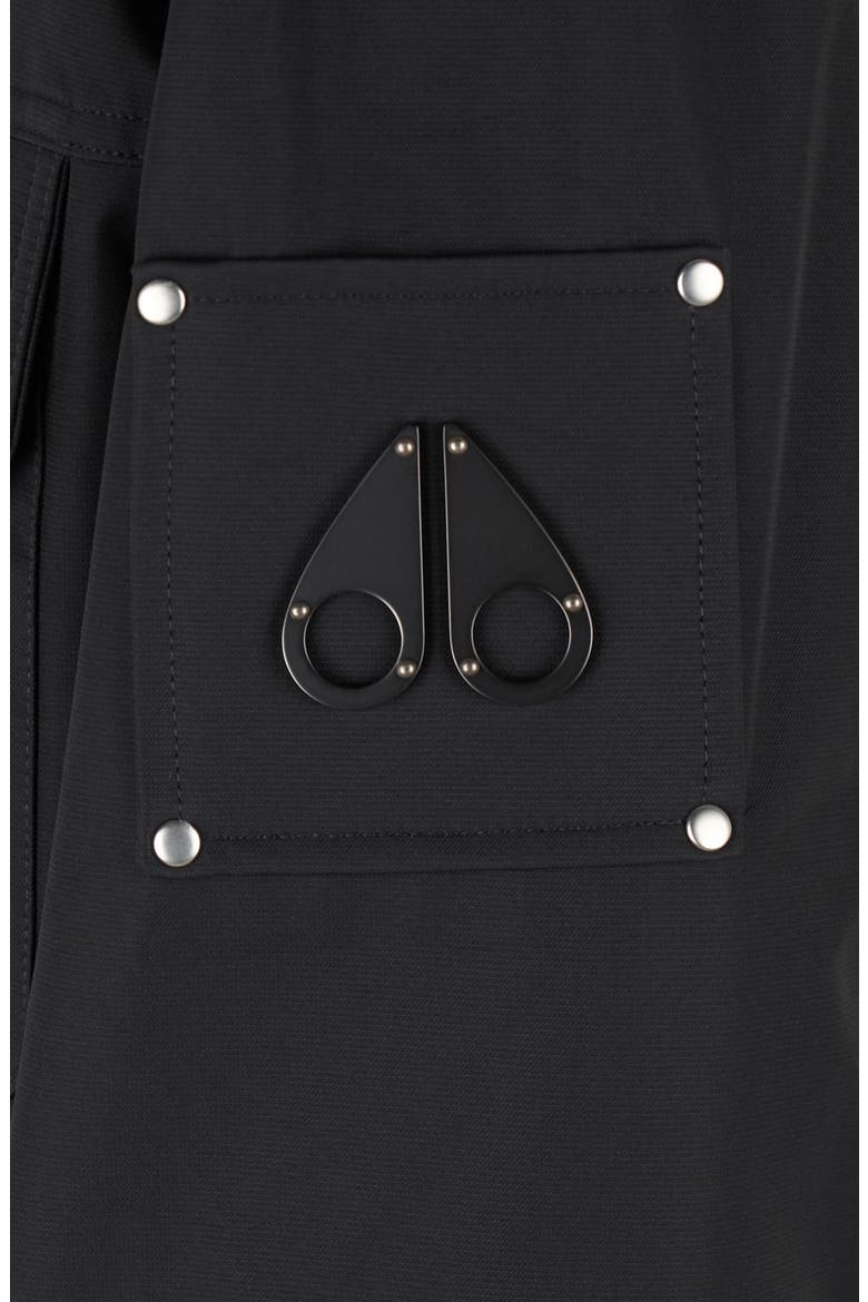 Jacques Water Repellent Shirt Jacket, Alternate, color, BLACK