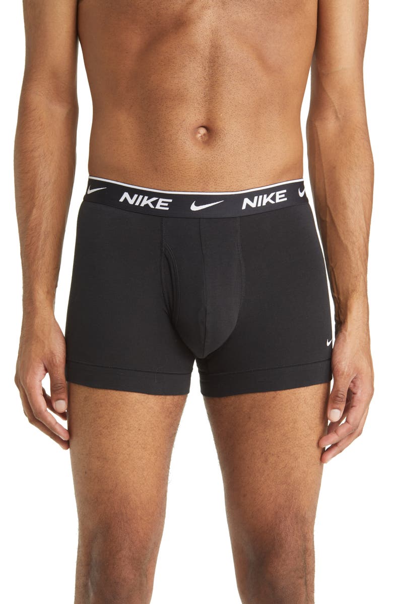Nike 3-Pack Dri-Fit Essential Stretch Cotton Trunks, Alternate, color, 