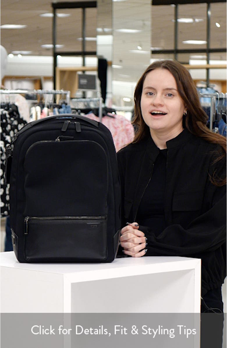 Harrison Bradner Backpack, sales video thumbnail