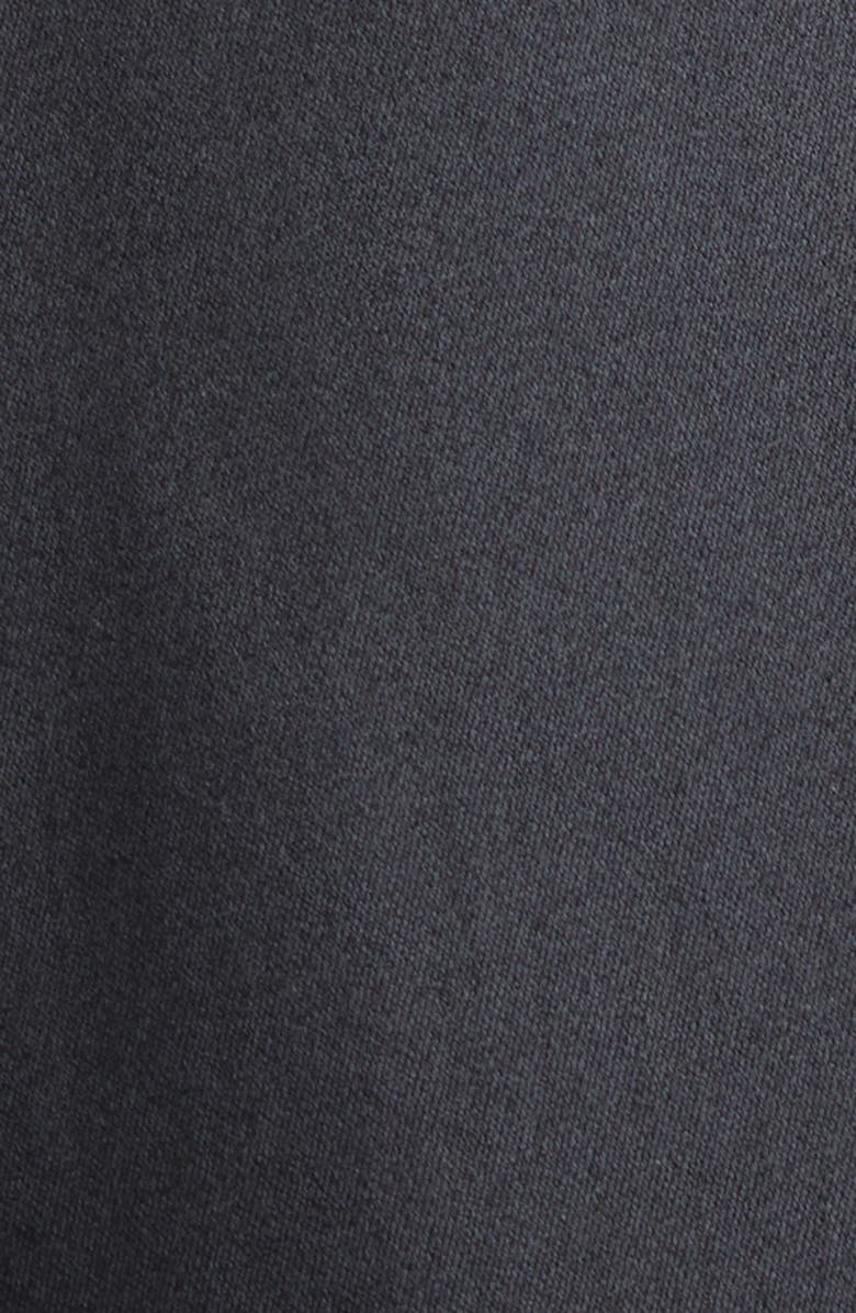 GRACE LING Padlocks Wool Blend Satin Blazer, Alternate, color, Black