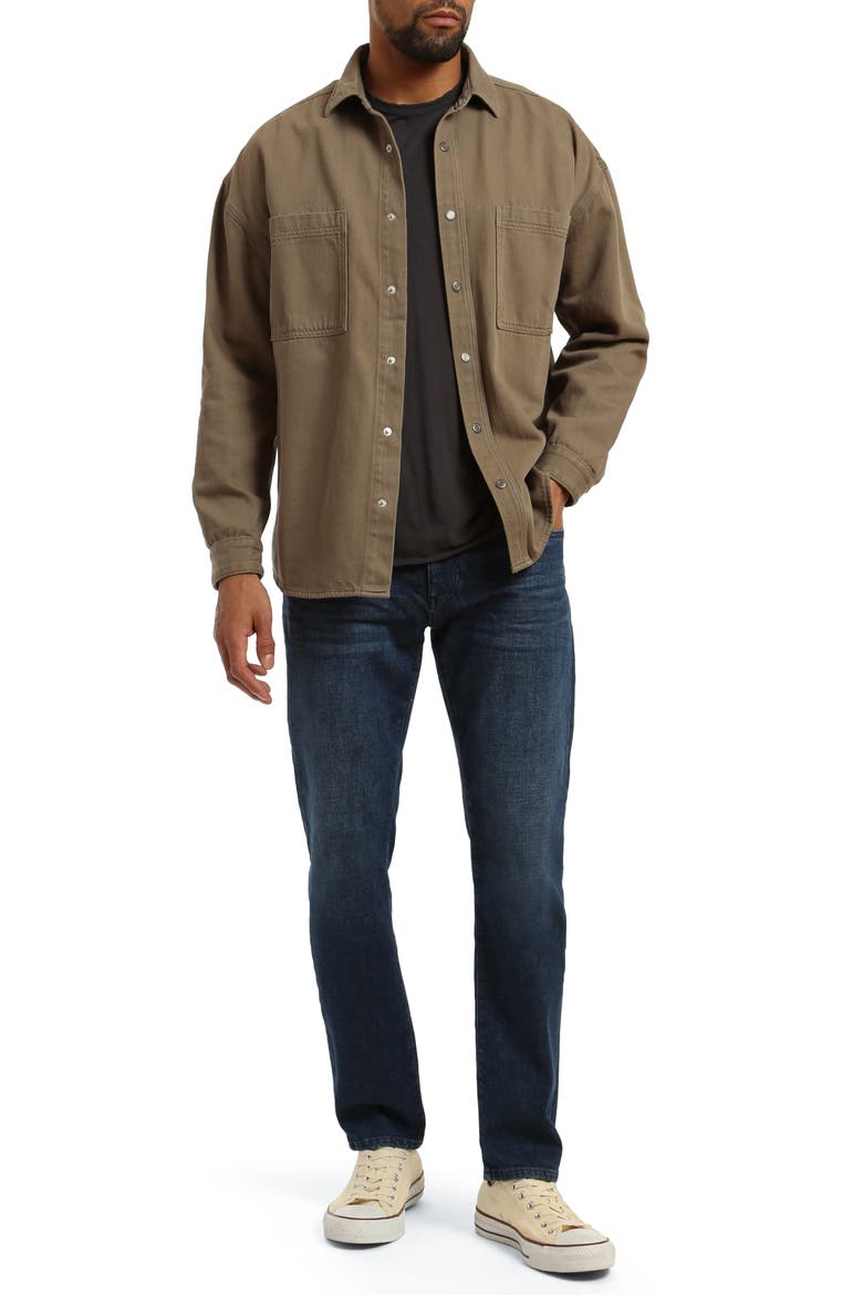 Jake Slim Fit Jeans, Alternate, color, DARK TONAL BRUSHED HEMP