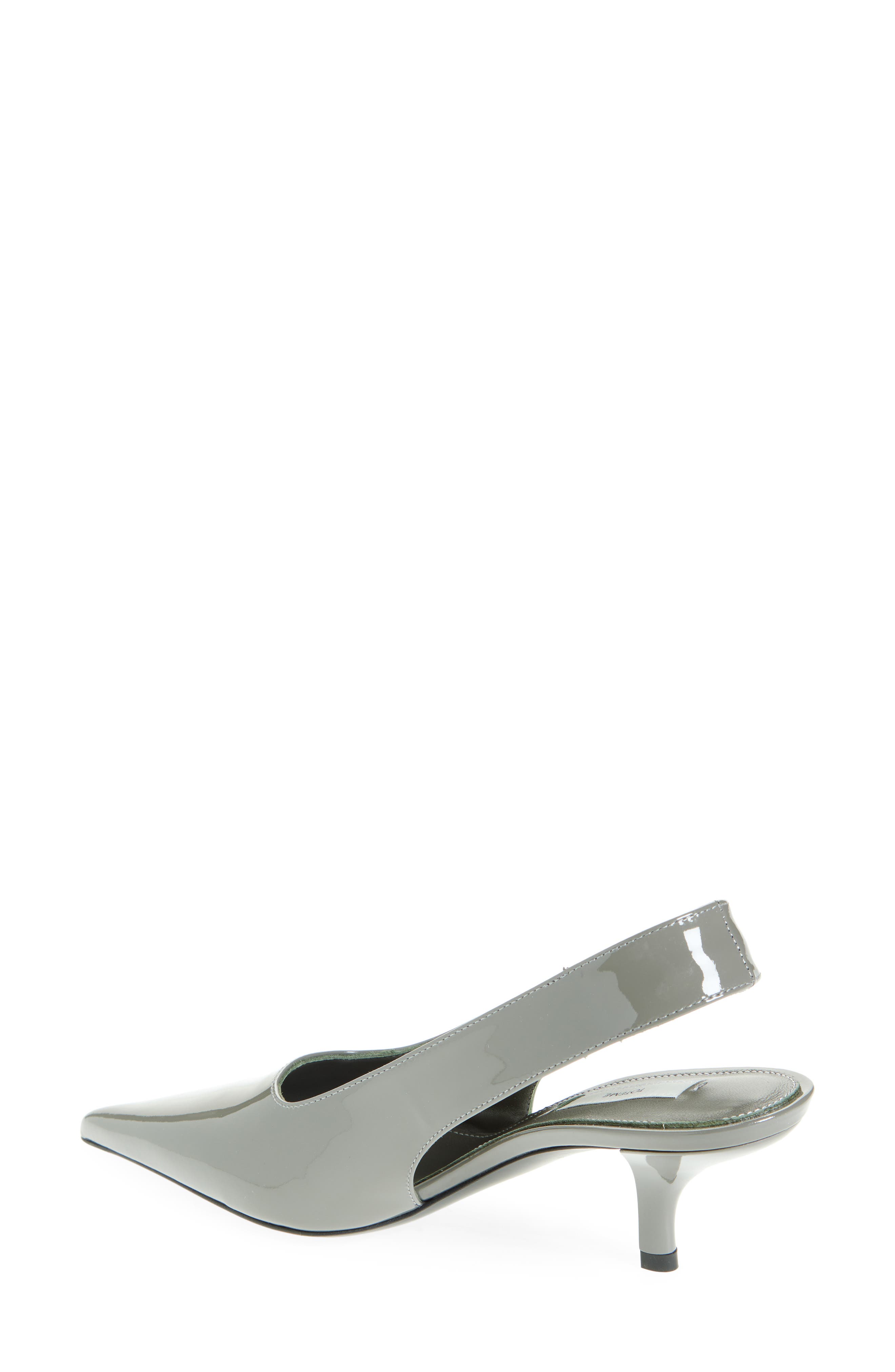 Classic Kitten Heel Slingback Pump, Alternate, color, GREY