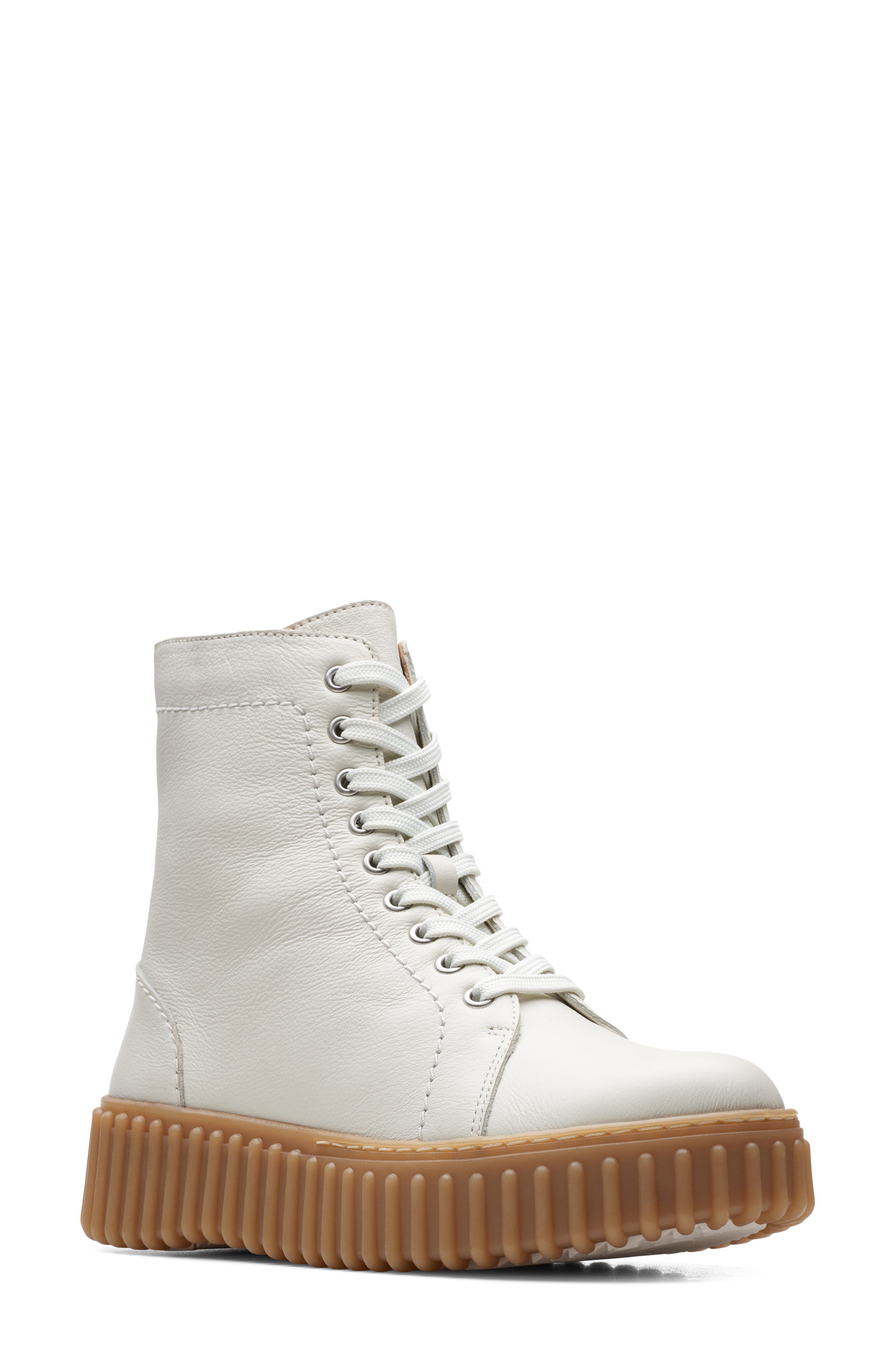 Clarks<sup>®</sup> Originals Torhill Rise Zip Combat Boot, Main, color, 