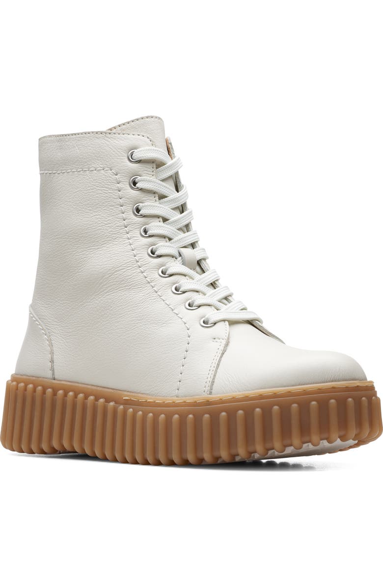 Clarks<sup>®</sup> Originals Torhill Rise Zip Combat Boot, Main, color,