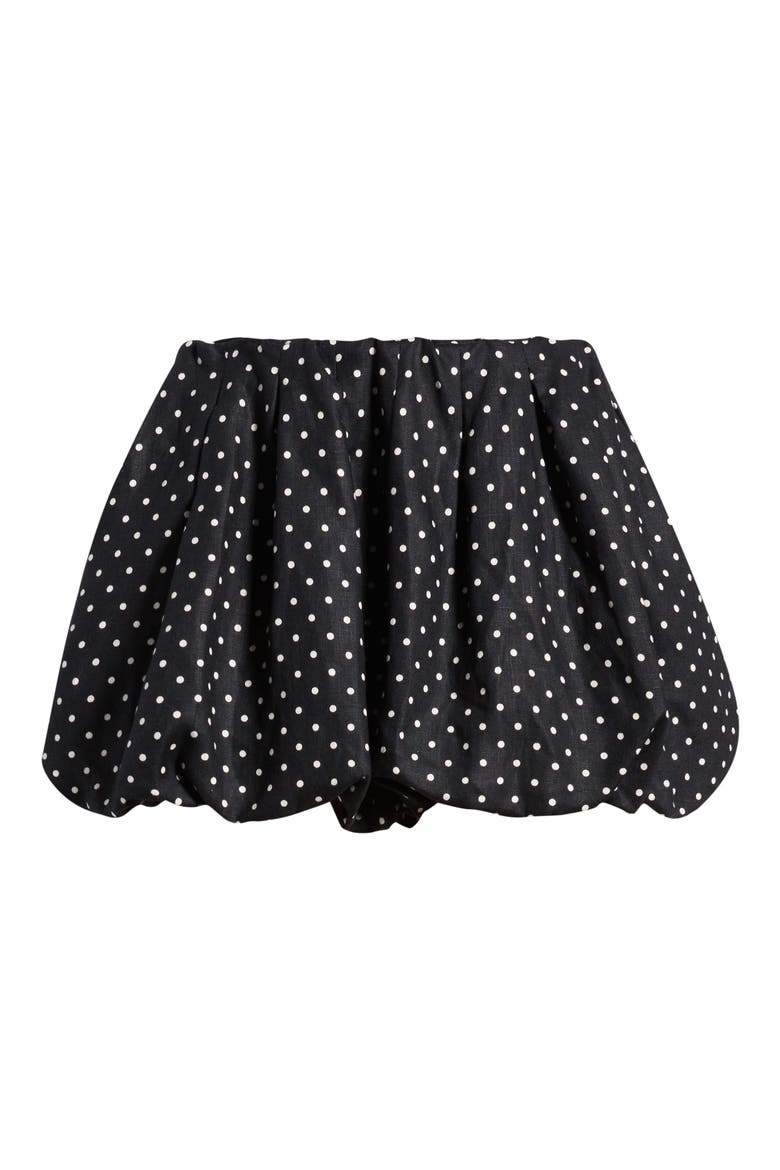 Lucia Shorts, Alternate, color, LOLA POLKADOT-BLACK/ CREAM