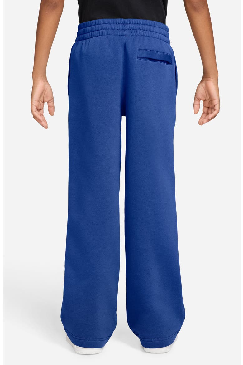 Kids' Club Fleece Wide Leg Pants, Alternate, color, GAME ROYAL/ MIDNIGHT NAVY