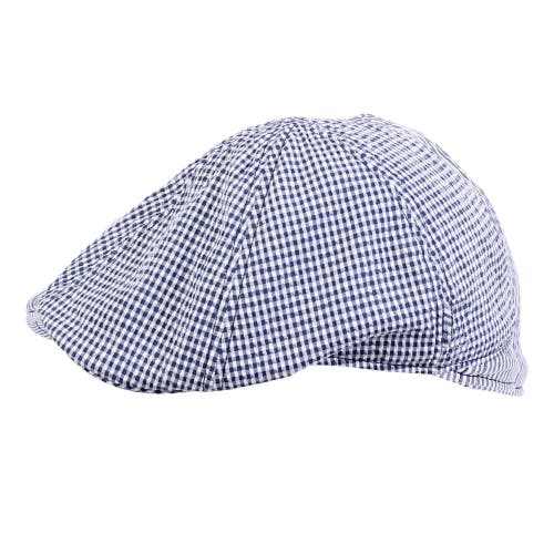 Wigens Patterned Seersucker Pub Cap