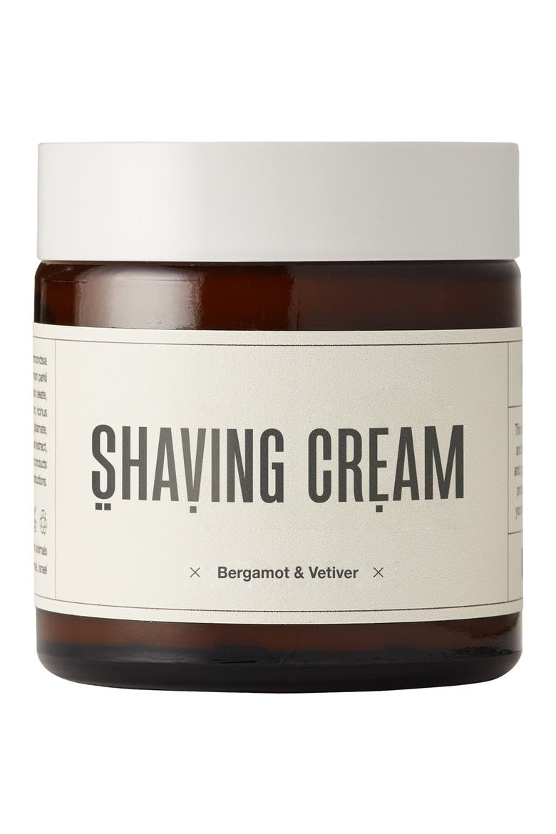 Shaving Cream with Bergamot & Vetiver, Main, color, NO COLOR