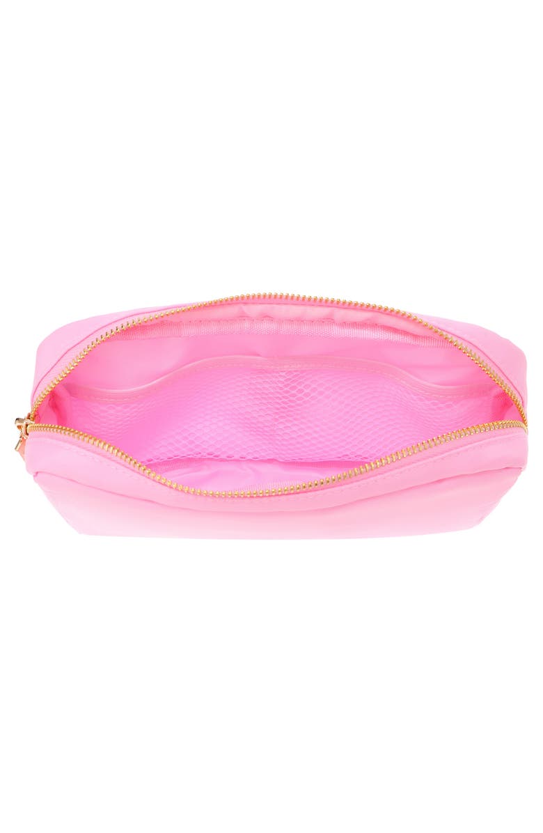 Bloc Bags Medium Kiss Cosmetic Bag, Alternate, color, Baby Pink