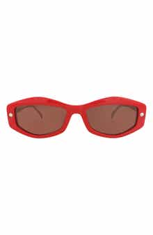 52mm Rectangular Sunglasses