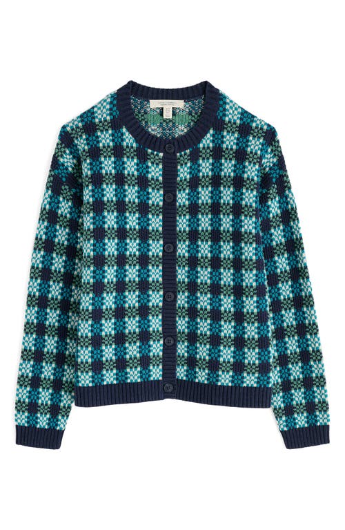Seasalt Cornwall Kensa Jacquard Cardigan In Multi