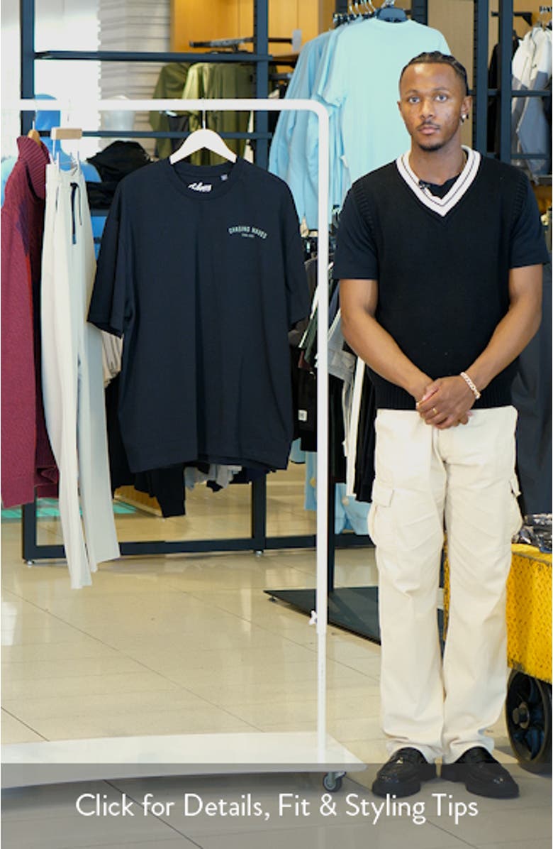 Chasing Waves Organic Cotton Graphic T-Shirt, sales video thumbnail