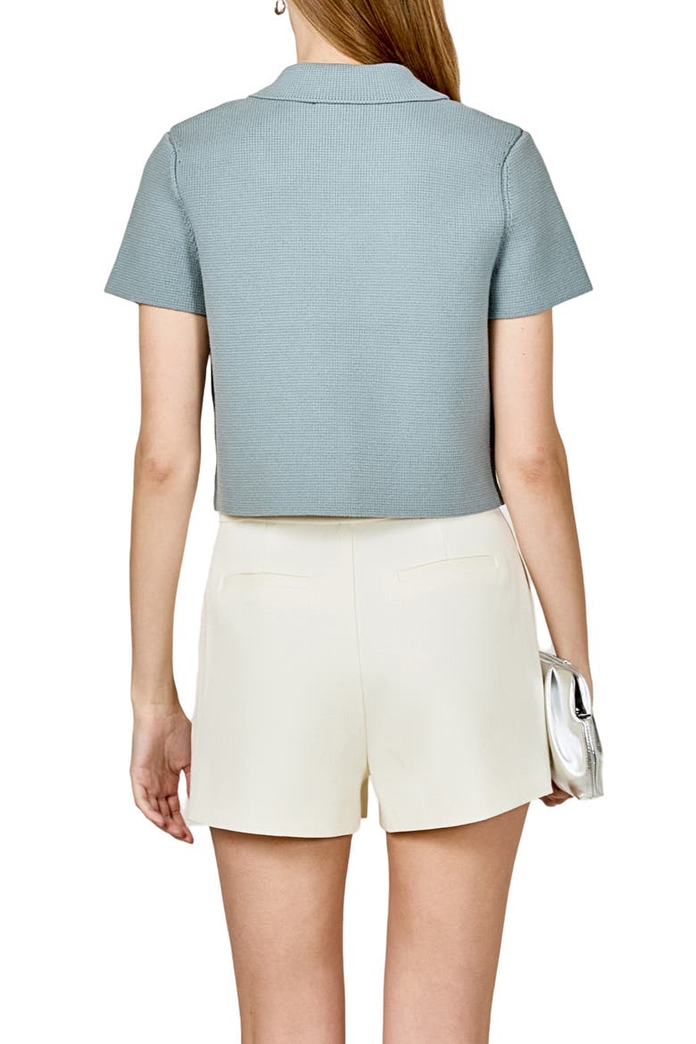 Jewel Buttoned Top, Alternate, color, DUSTY BLUE