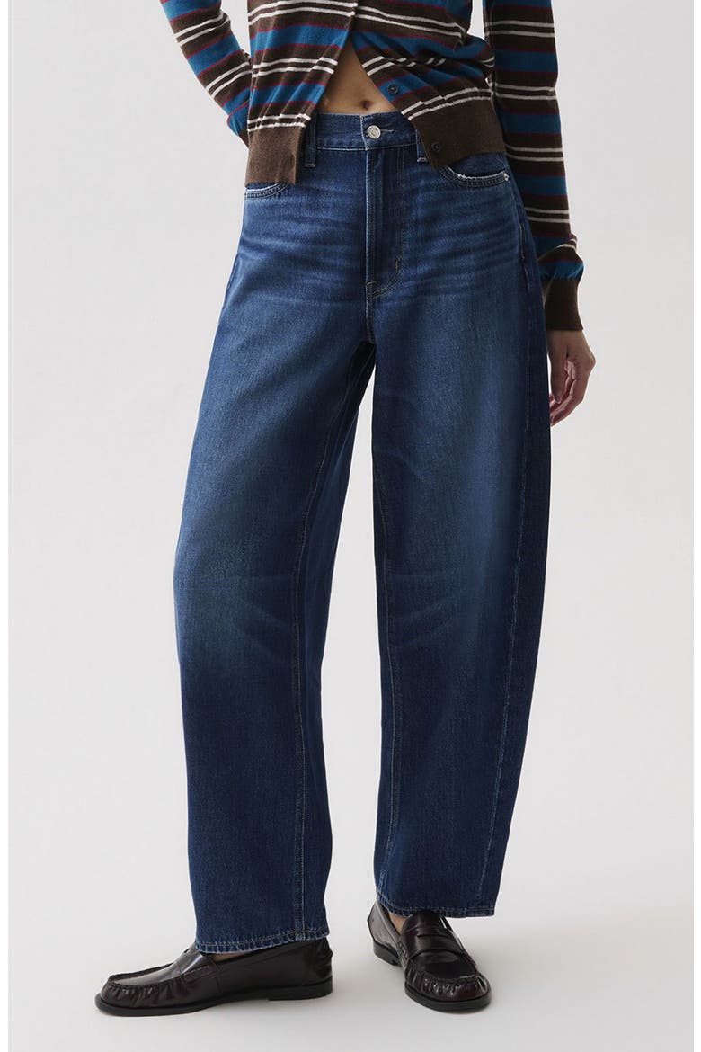 Sacha High Waist Wide Leg Jeans, Main, color, NILE