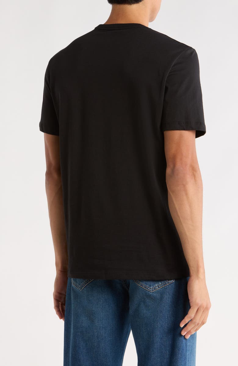 Calvin Klein Logo Cotton T-Shirt, Alternate, color, Black
