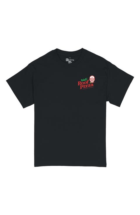 Breaking Bad Walts Roof Pizza Graphic T-Shirt