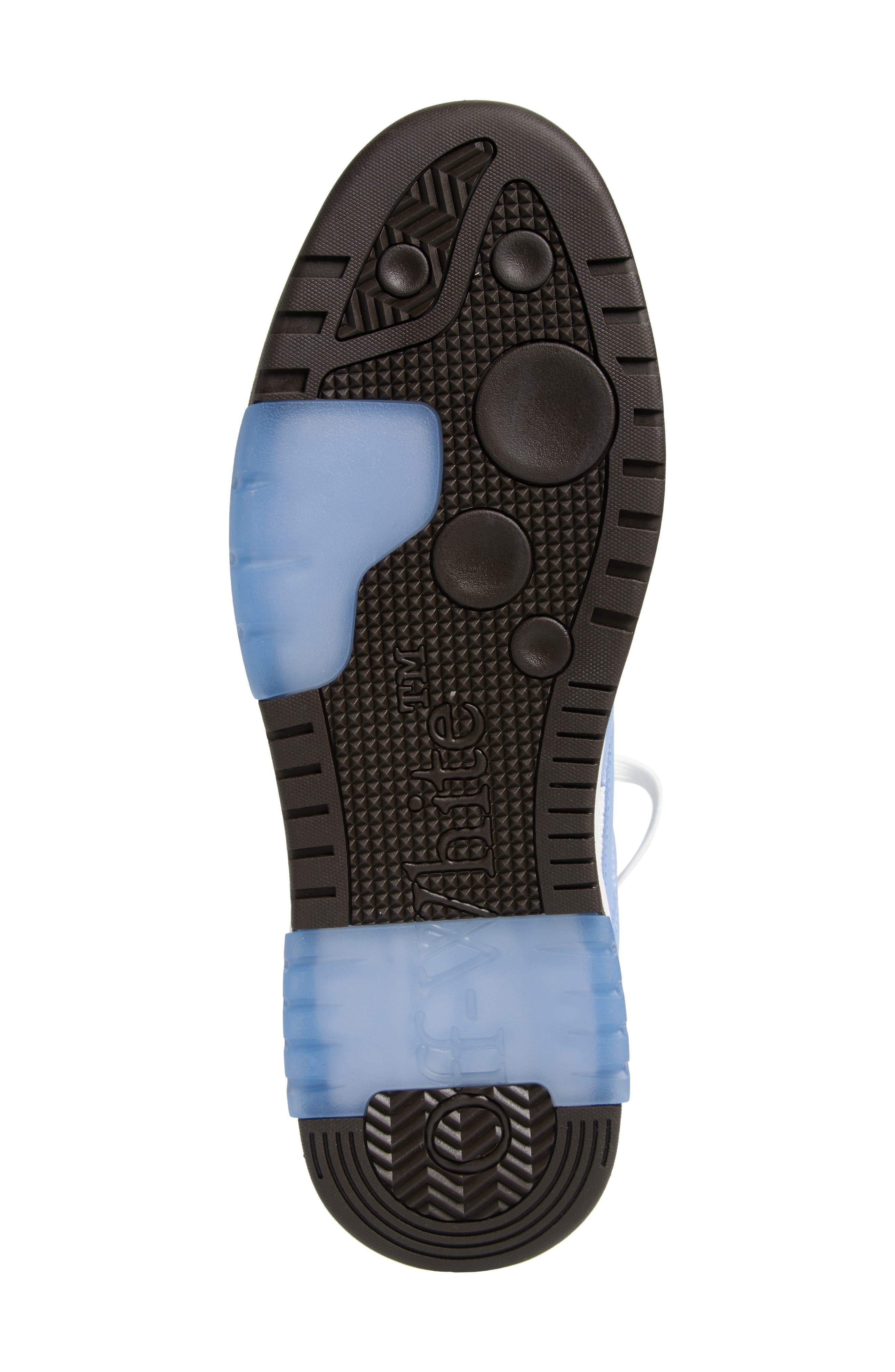 Off-White Slim Out of Office Low Top Sneaker, Alternate, color, Dusty Blue - White