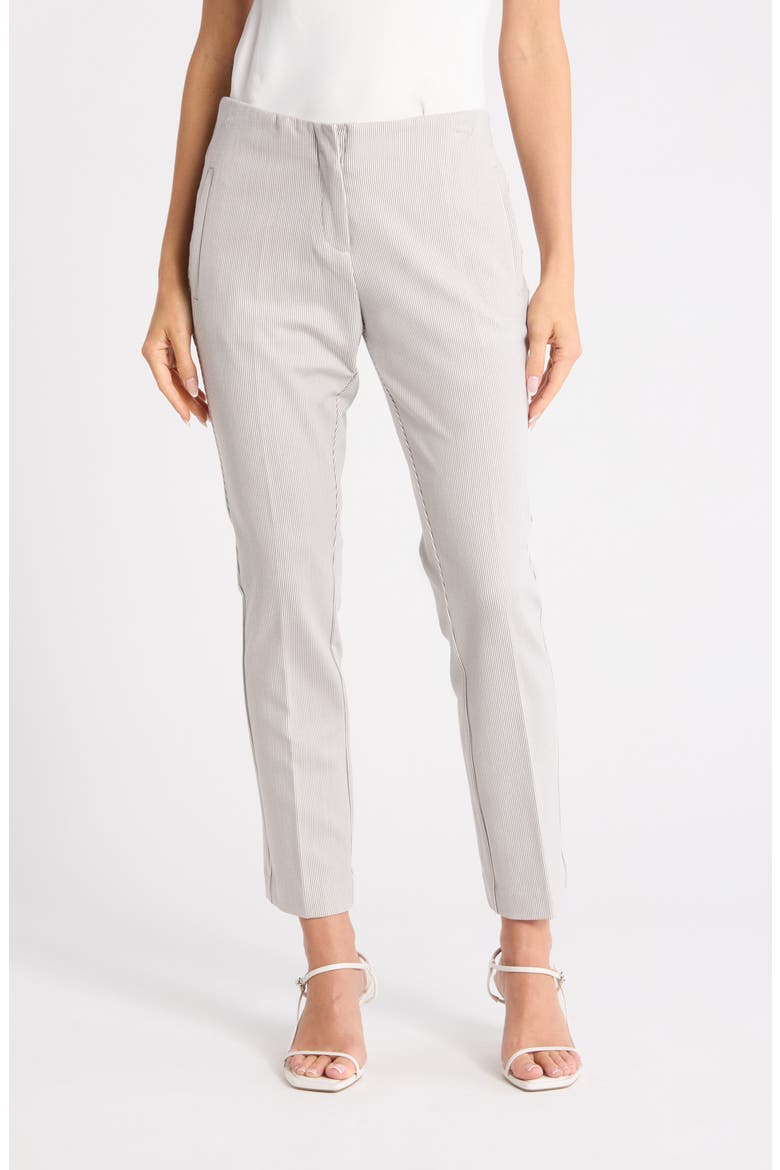 Hollywood Ankle Pants, Main, color, TAN/ WHITE
