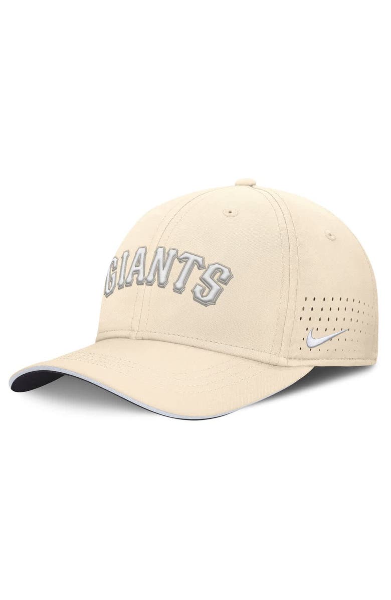 Nike Men's Nike Cream San Francisco Giants Rise Performance Flex Hat, Alternate, color, Cream