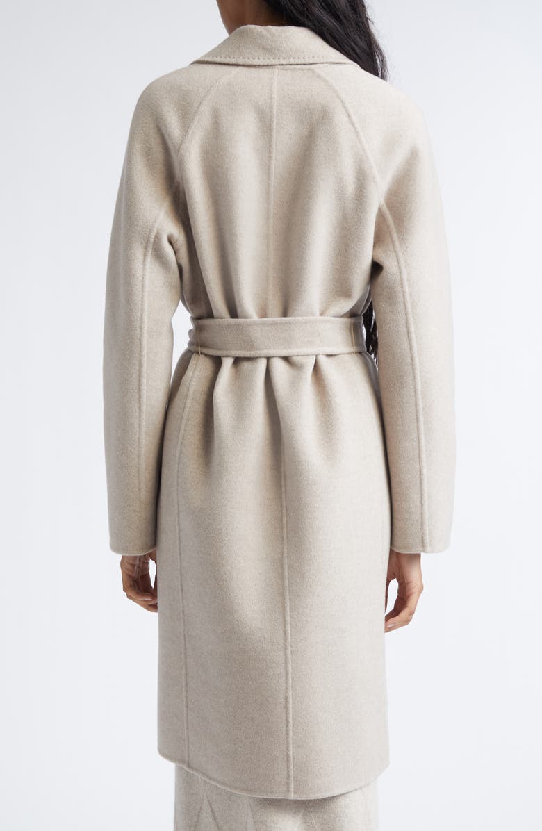 Max Mara Aceri Cashmere Belted Coat, Alternate, color, Sand