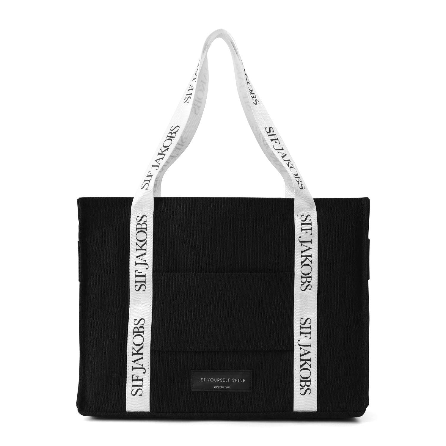 Tote Bag Black & White, Alternate, color, Black & White