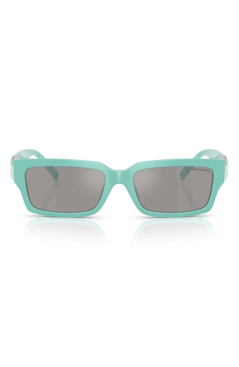 56mm Rectangular Sunglasses