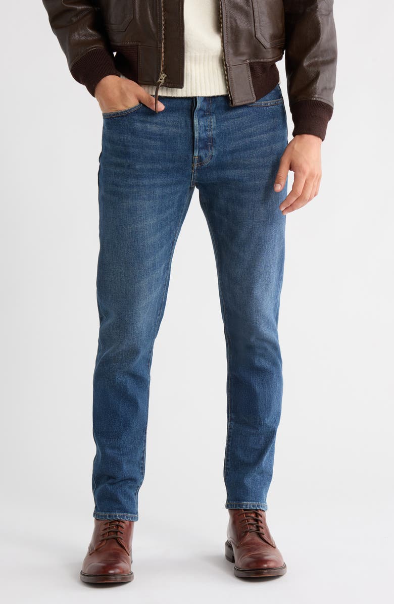 BUCK MASON Maverick Slim Jeans, Main, color, Medium Wash
