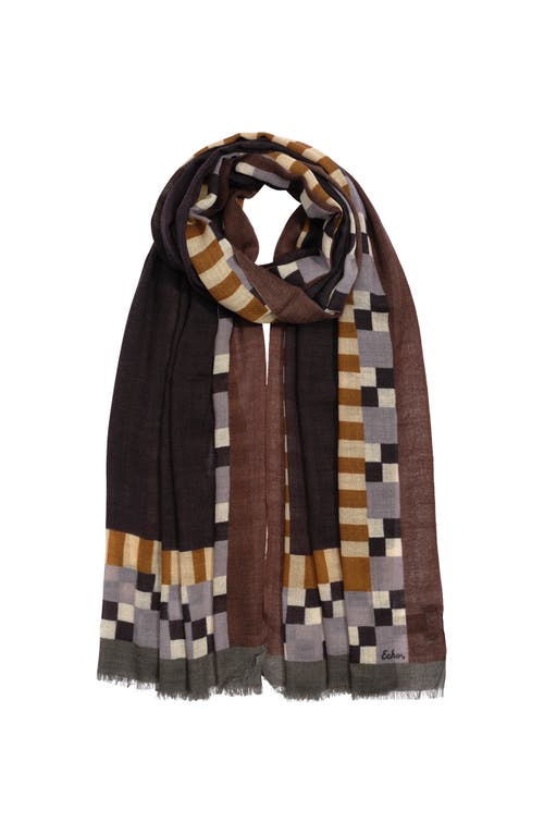 Echo Soho Geo Wrap In Brown