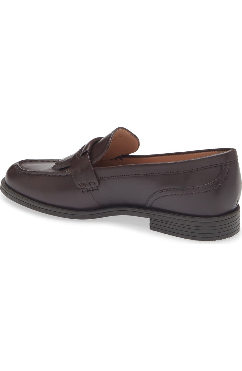 Cole Haan Stassi Kiltie Loafer, Alternate, color, Ch Madiera Brown Leather