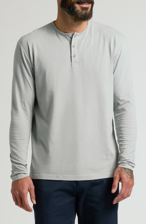 True Classic Performance Henley In Gray