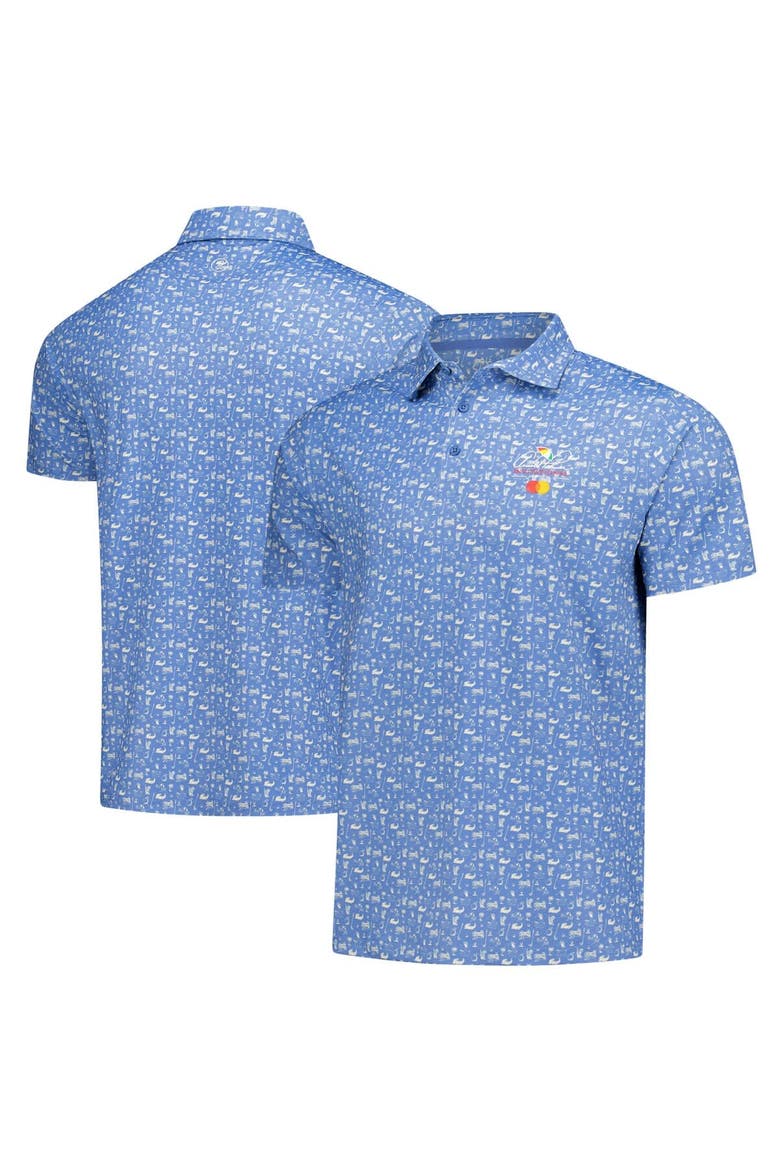 Men's Barstool Golf Blue Arnold Palmer Invitational Bay Hill Printed Polo, Main, color, Blue